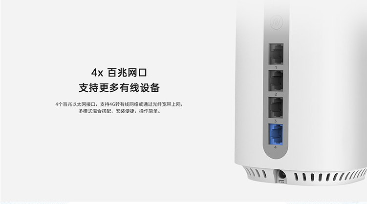 才為商務寬帶貓4G無線路由器隨身wifi插卡無限流量移動路由器車載wifi熱點無線上網卡流量卡CPE 白色包年